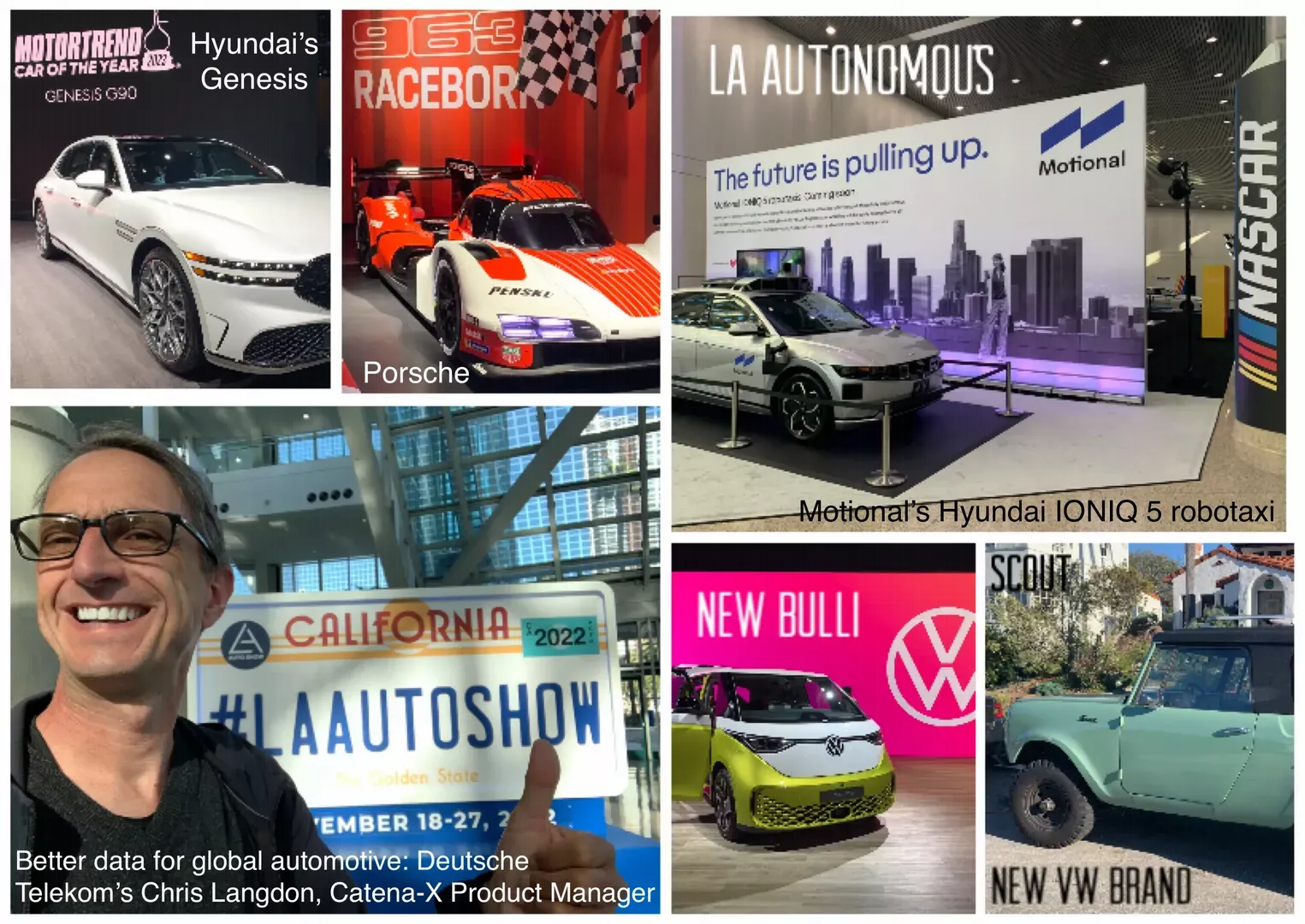 La Auto Show 2023 Live Collage
