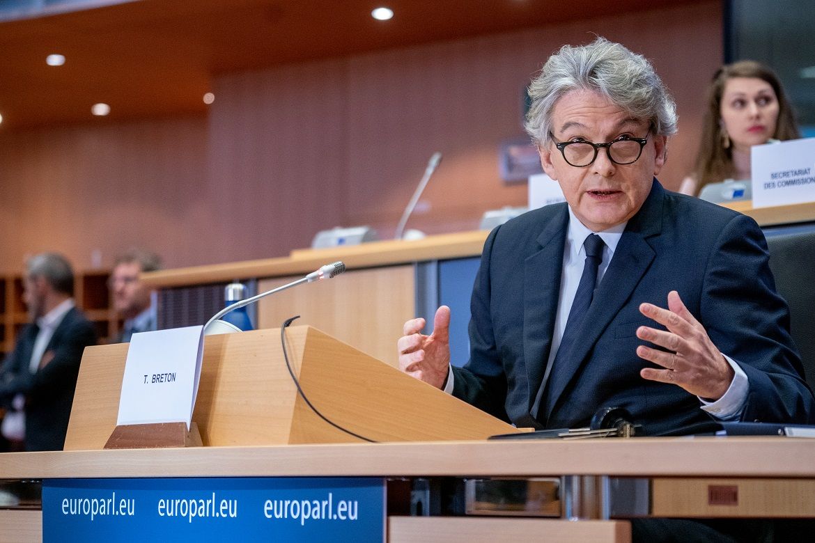 Eu Commissioner Thierry Breton