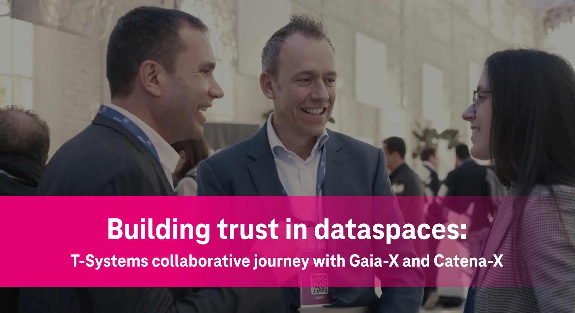Building trust in dataspaces: T-Systems collaborative journey with Gaia-X and Catena-X